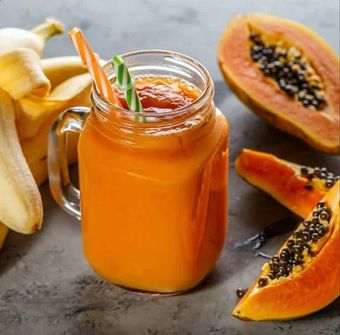 Licuado de Papaya