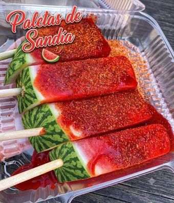 Paletas de Sandía