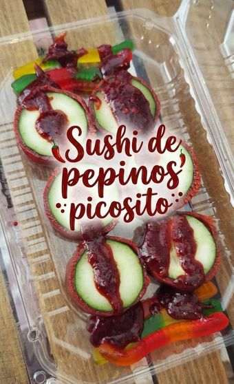 Sushi de Pepino